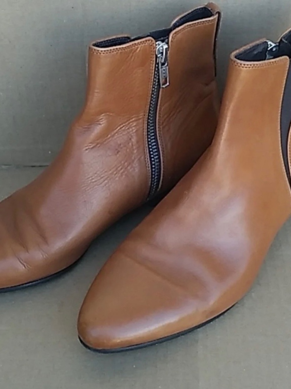 Isabel Marant Étoile Leather Ankle Boots Size 37